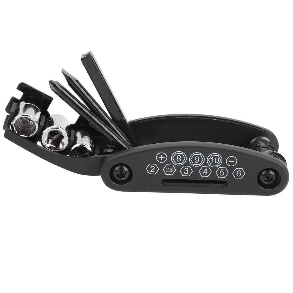 Инструмент 16 в 1 Велосипед Велосипед Велоспорт Многофункциональный Для езды на открытом воздухе Портативный инструмент для ремонта