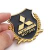 3D Metal Car Emblem Side Trunk Door Window Stickers Decoration Decals For Mitsubishi Asx Lancer Pajero Outlander Delica Eclipse