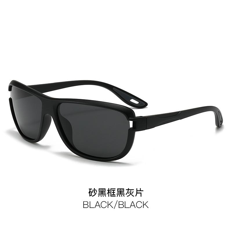 Модные поляризованные солнцезащитные очки, полые цветные солнцезащитные очки, ветрозащитные спортивные очки для езды на открытом воздухе