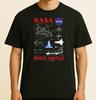 Футболка унисекс NASA Space Shuttle Schematic Blue Print S-4XL