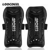 Loogdeel 1Pair Soccer Shin Guards Children Shin Guards Youth Adults Leg Pads Football Calf Protection Board Shin Support Straps