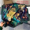 Spring Scarf Women's Luxury Design Polyester Material Smooth Scarf Soft Shawl Beach Scarf