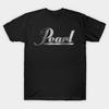 Мужская черная футболка с принтом Pearl Drums Печать на трансферной бумаге без вырезания Хлопковая футболка