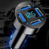 Автомобильное зарядное устройство с 4 портами USB для быстрой зарядки Pd Quick Charge 3,0 Usb C адаптер для автомобильного зарядного устройства для телефона для Iphone 13 12 Xiaomi Samsung