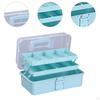 3 Layer Storage Box Craft Organizer Accessories Stackable Multifunction Caddy Portable Tackle