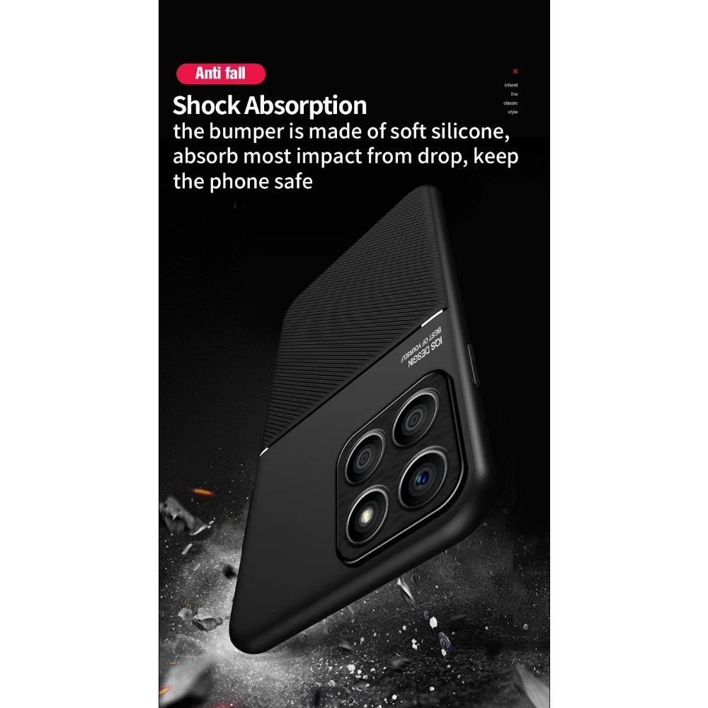 Прочный нескользящий чехол Portective для Honor X8b X8a X8 5G, автомобильный магнитный держатель-присоска, чехол для бизнеса с полной защитой