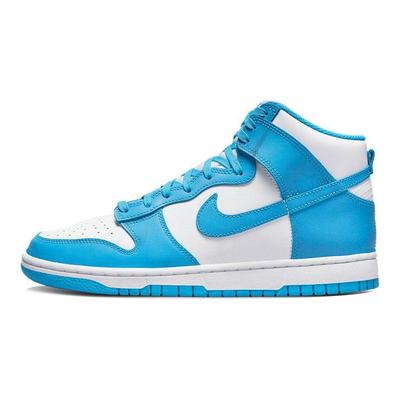 Dunk High Laser Blue Мужские кроссовки белые DD1399-400