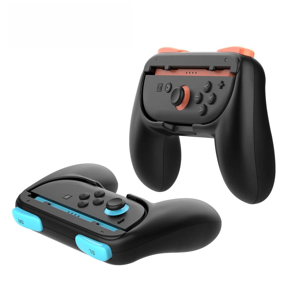 Эргономичный захват для Switch 2/Switch 1 Joy-pad с удобными ручками, Левый и правый маленькие захваты, Аксессуары для ручек