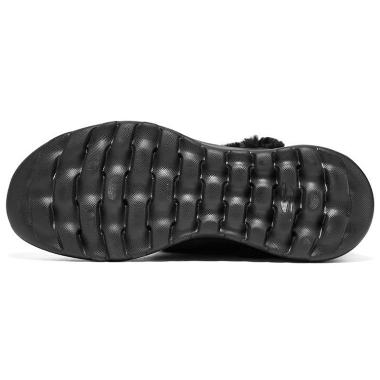 Skechers Удобные ботильоны на каждый день с высоким голенищем на флисовой подкладке Женские ботинки Черный 144043-BBK