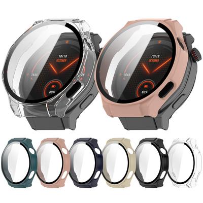 Закаленное стекло+чехол для Honor Watch 5 Ultra Защитная пленка для экрана Рамка Бампер Чехол для Honor Watch 5 Ultra Аксессуары