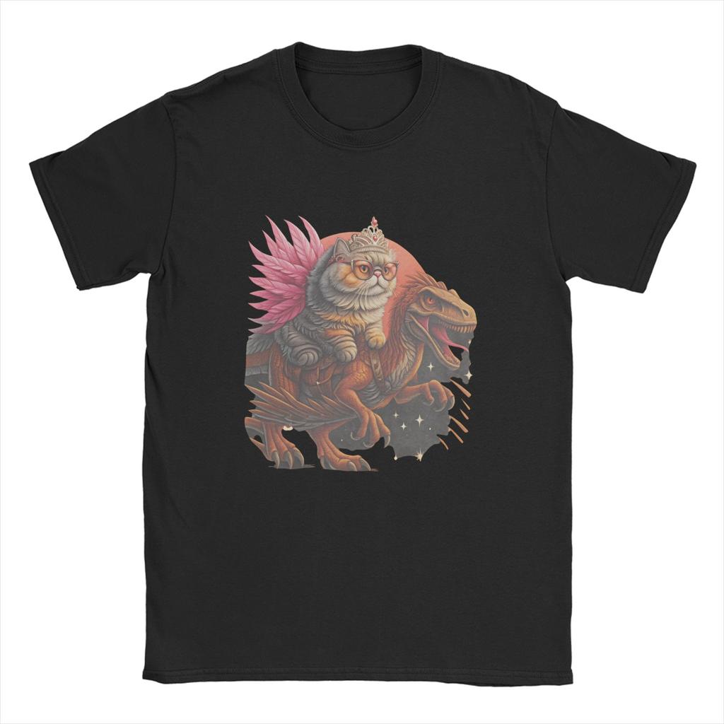 Dungeon Crawler Carl  T Shirt Unisexs   Cotton Funny TShirts Crew Neck  Tees Short Sleeve Clothing Printed