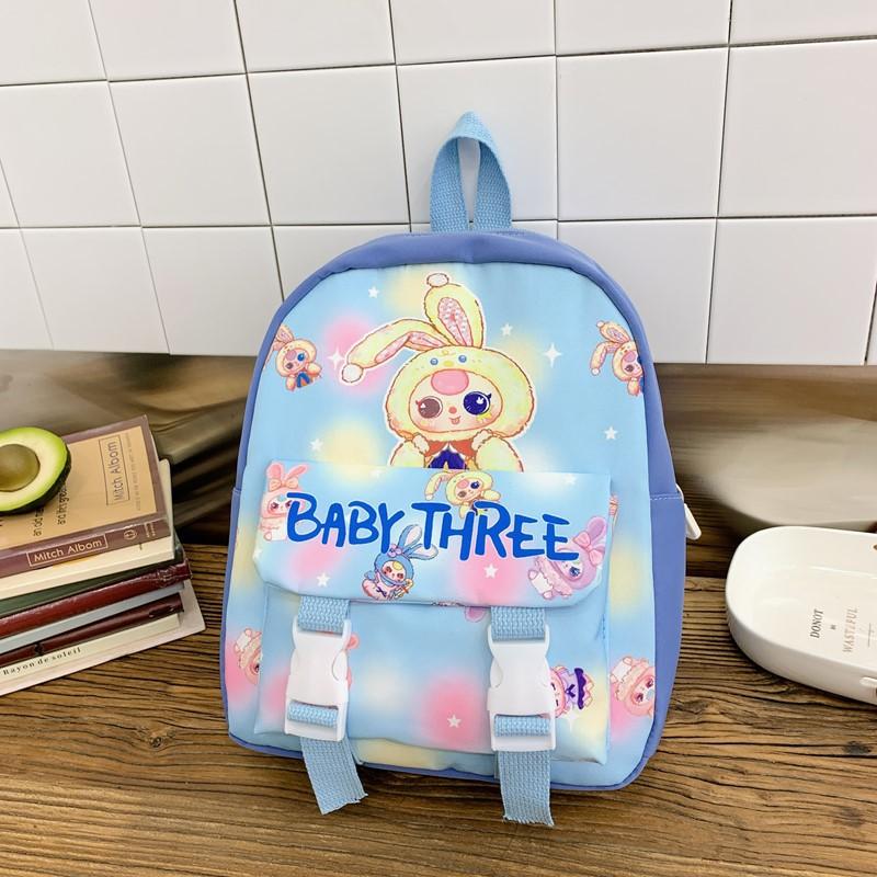 Cartoon Animation Boys And Girls Backpack Kindergarten Primary School Students Schoolbag Foreign Style Printing Large Capacity Children Backpack Tide