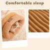 Soft Cat Sleeping Bag Semi-closed Tunnel Cat Nest Creative Warm Cat Nest  for Puppy Cats Rabbits