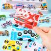 30Pcs 3D Cartoon Car Paper Jigsaw Puzzle Construction Truck Toys Kids Birthday Party Favors Gift for Guests Goodie Pinata Filler
