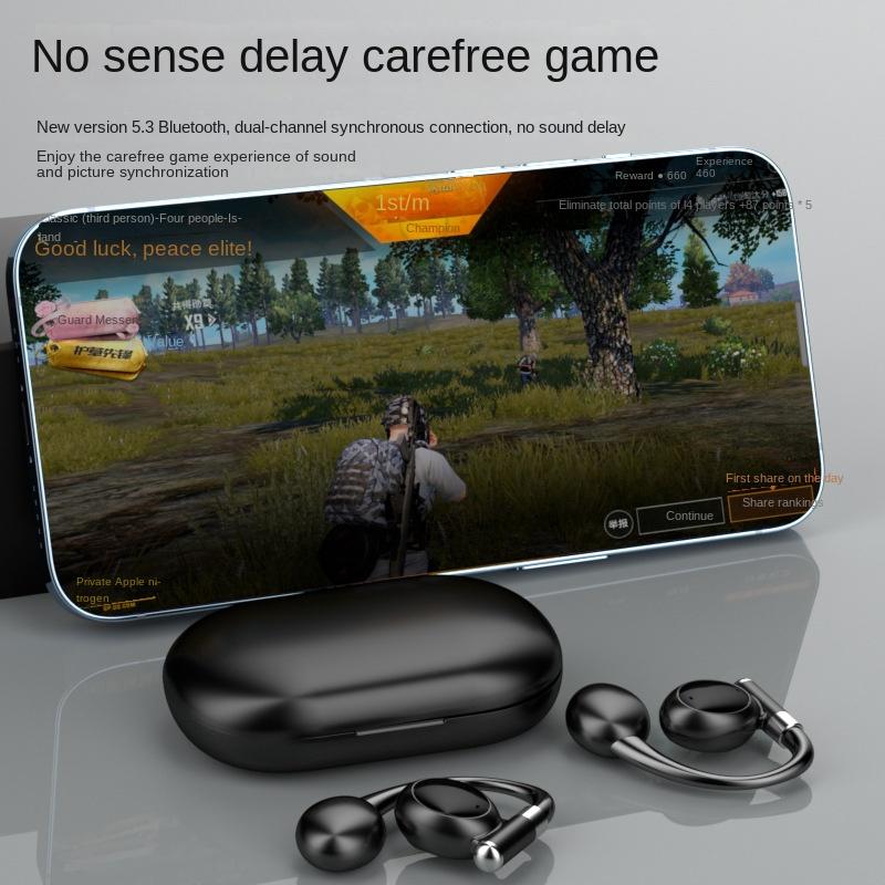 Do Not Enter The Ear Bluetooth Headset Open Wireless Hanging Ear -long Battery Life Non -bone Conduction Running Sports Headset