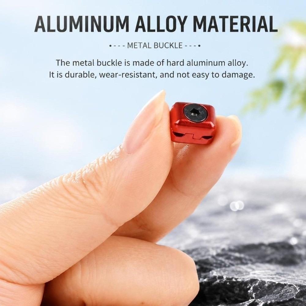 Aluminum Alloy Buckle Metal Fastener Clip Bowstring Adjustment Knob for Compound Bow