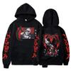 Cartoon Anime Couple Hooded Sweater European Size Printed Sweater