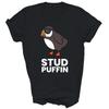 Stud Puffin Seabird Stuf Muffin Iceland Puffin Bird Unisex Shirt Gift