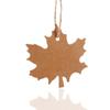 Packaging Label Decor Leaves Tags Handmade Hang Tag Maple and Leaf Shape Retro Blank Kraft Paper
