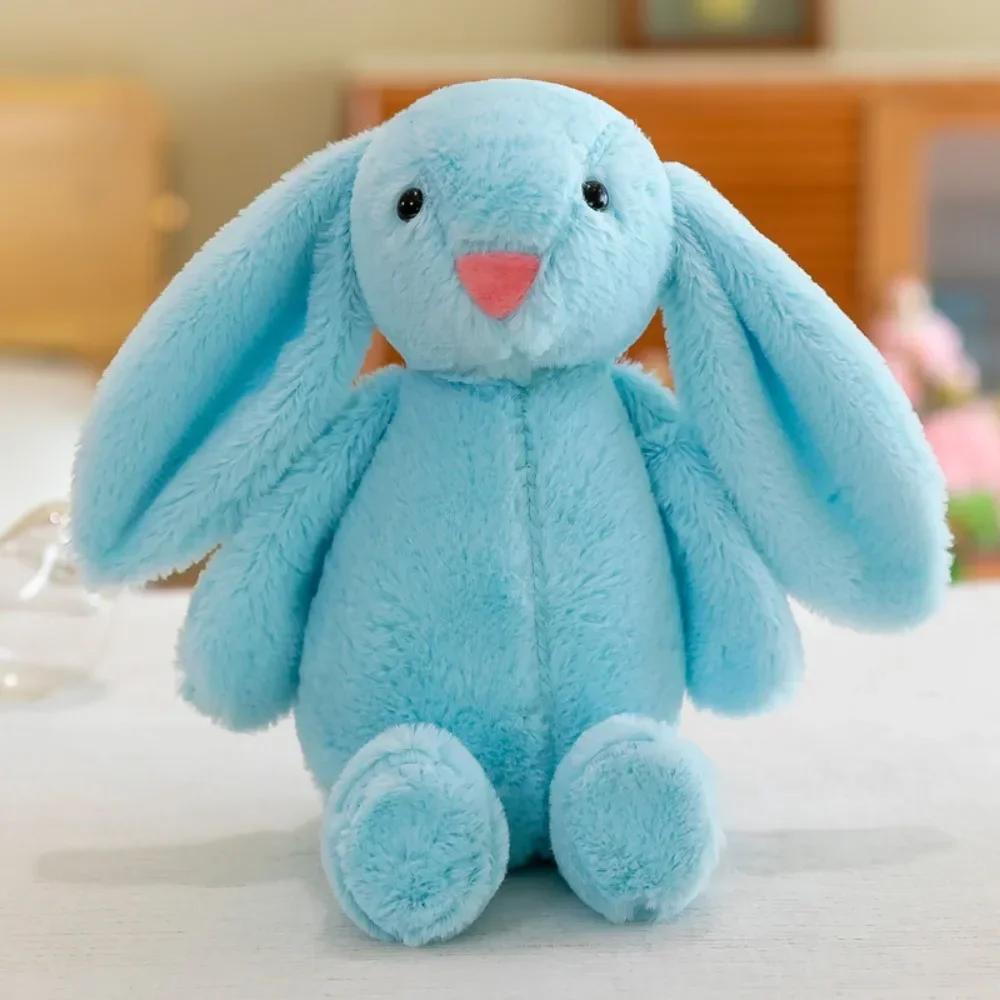Christian Easter Rabbit Plush Doll Soft Fluffy Easter Bonnie Rabbit Doll PP Cotton Comfortable Animals Stuffed Toy