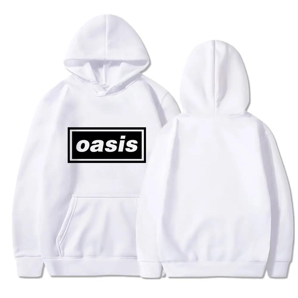 Oasis Men's Hooded Sweatshirt (Retro Style)