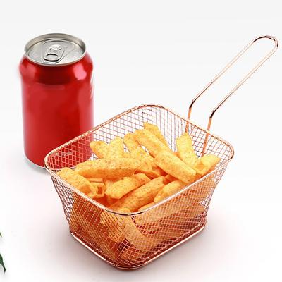 Креативная корзина для закусок, ресторанная корзина для жареных закусок, большая и маленькая корзина для картофеля фри, мини-корзина для жареной курицы
