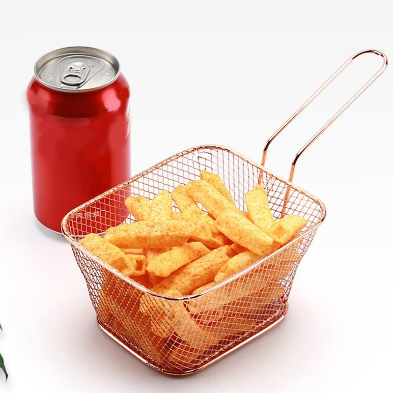 Creative Snack Basket, Restaurant Fried Snack Basket, Large and Small French Fries Basket, Mini Fried Chicken Basket