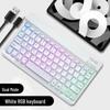 Portable Rainbow Bluetooth Keyboard and Mouse Set for iPad & Mobile Devices