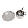 Double Walled Stainless Steel Coffee Cup 200ml Capacity Tea Cup Modern Double Walled Cup  Cafe