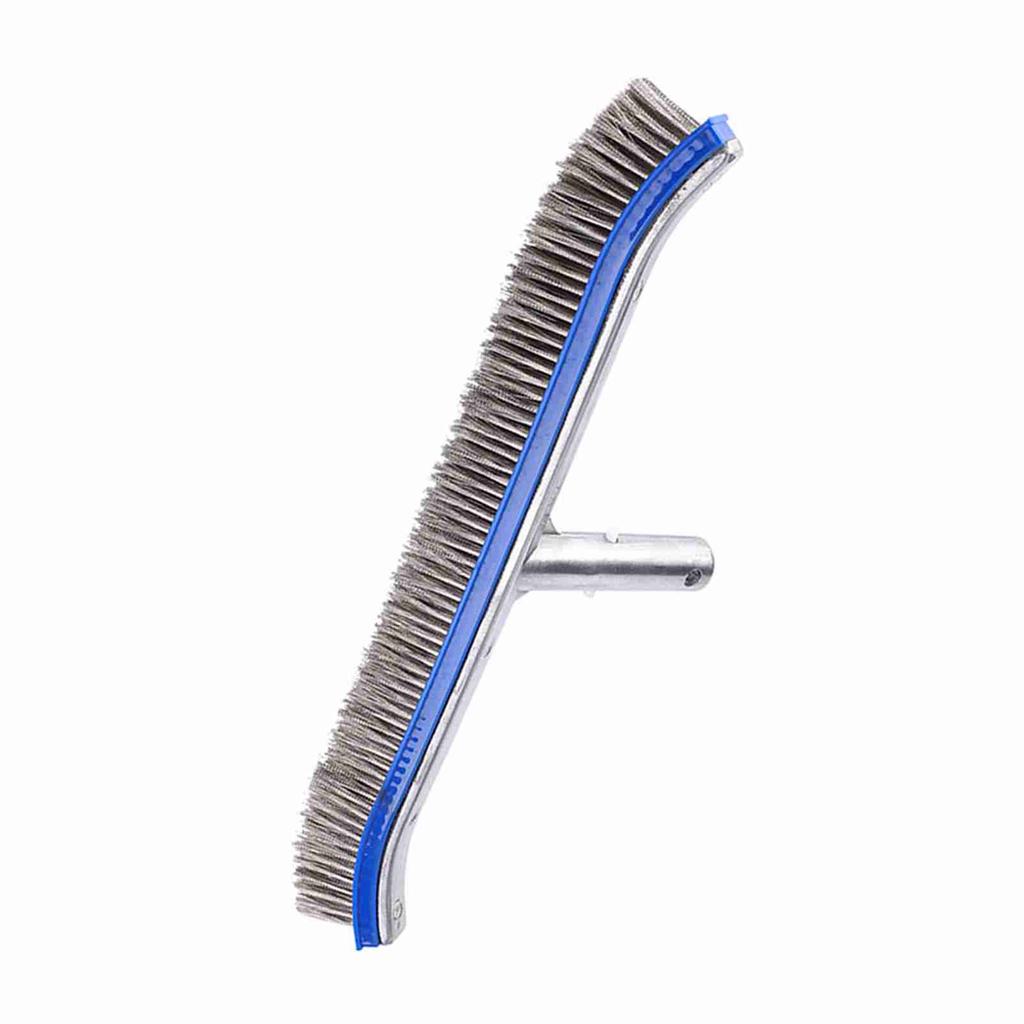 18inch Swimming Pool Steel Brush Bottom Walls Cleaning Supplies for Pond Spa Hot Spring