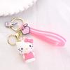 Cute Sanrio Cartoon Keychain: Kuromi & Cinnamoroll Plush Bag Charm