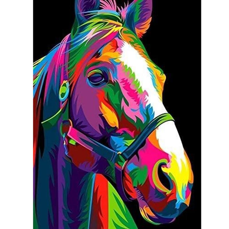 Картина маслом DIY 5D алмазная живопись полный круглый набор для вышивки крестом из смолы мультфильм животных Алмазная вышивка мозаика подарок ручной работы