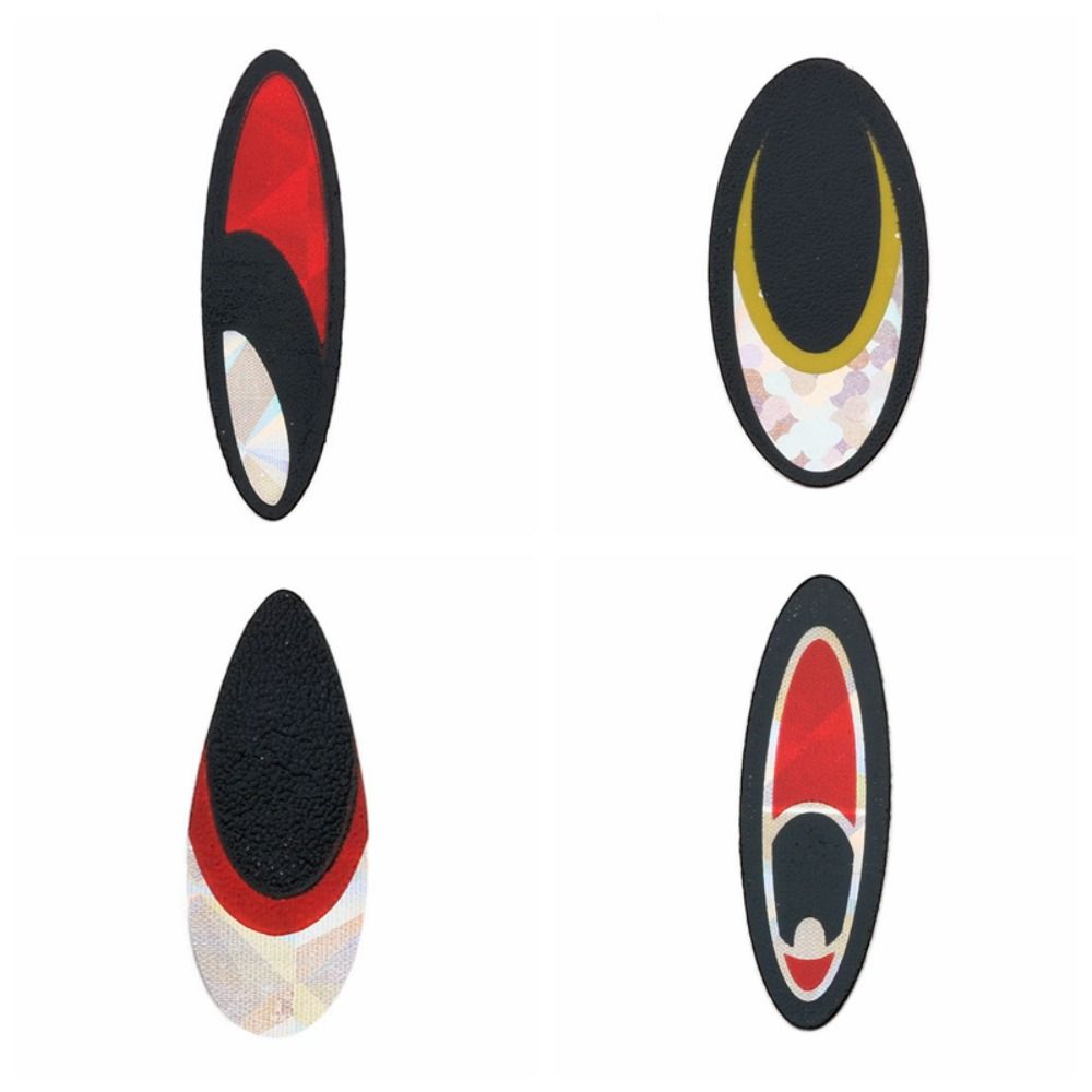 Realistic Simulation Fisheye Holographic Fake Bait Sticker Fishing Lure Eyes  Sea Fishing
