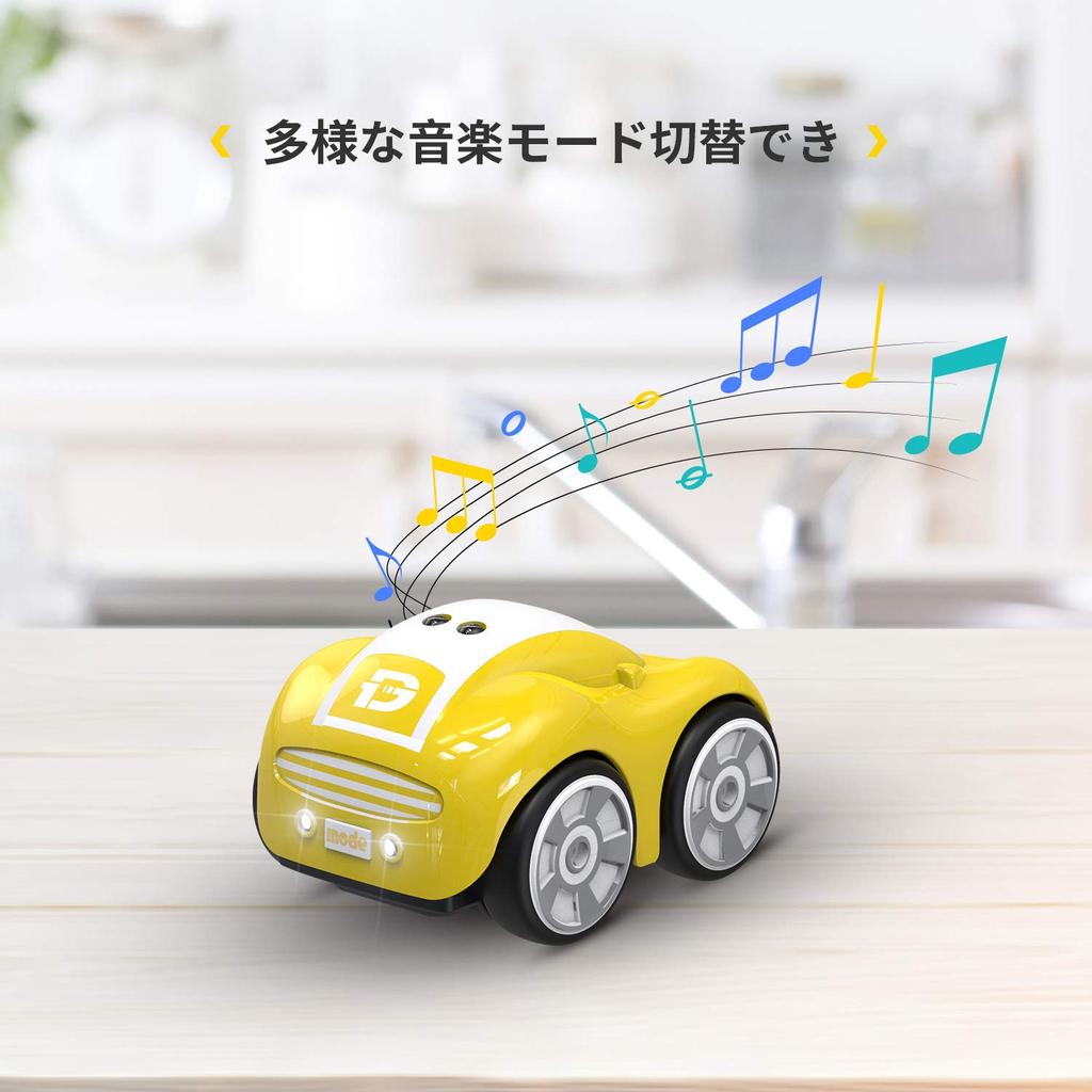 DEERC RC Car for Kids, Mini Car with Auto-Follow Mode, Intelligent Obstacle Avoidance, 2.4GHz Pet Toy, Birthday Gift for Boys Ages 3 and Up,