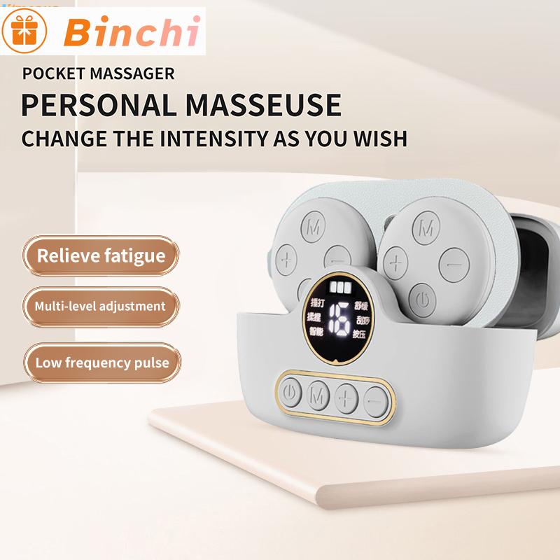 Электрический массажер для шеи тела Массаж шеи EMS Патч для массажа шейных позвонков для облегчения мышечной боли ЖК-стимулятор Облегчение боли