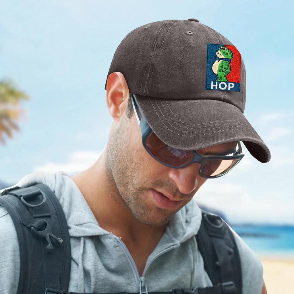 Fashionable Print Men's And Women's Adjustable Baseball Caps