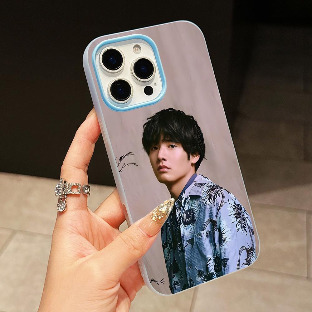 Akaso Eiji Jelly Double layer Light Blue Mobile Phone Case for iPhone 17 16 15 14 13 12 11 Air Pro Max Plus Protective