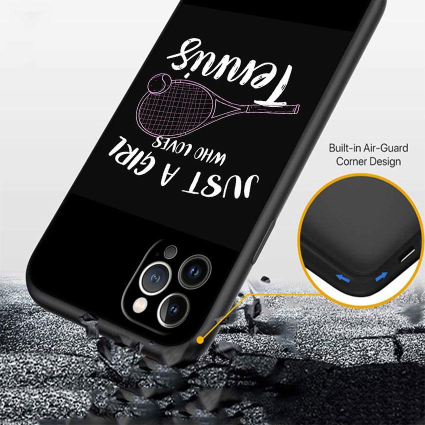 FM48 Спортивный чехол из мягкой оболочки с изображением тенниса для Redmi Note 8 9 Pro Max 9S 9T 9C NFC 8T 8A 10A A4