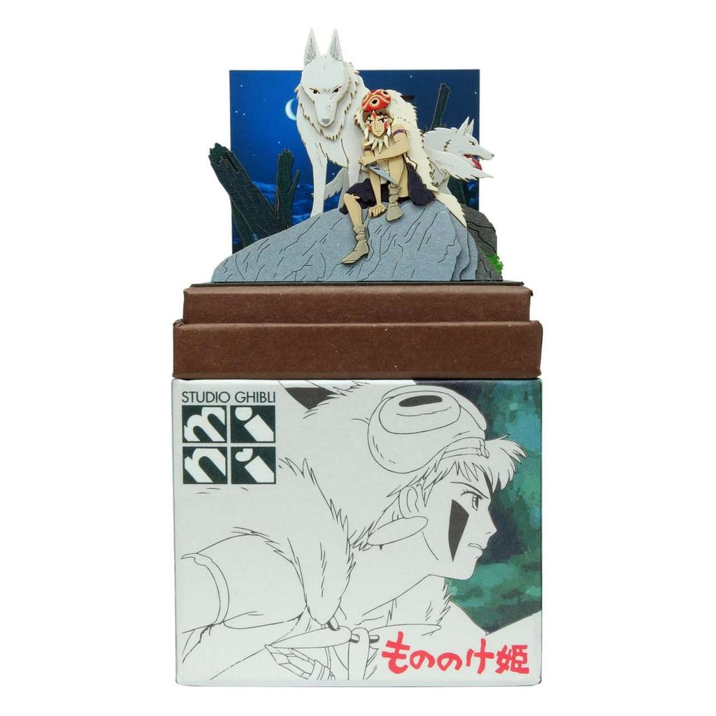 Sankei Studio Ghibli mini Princess The Night of Decision Paper Craft Mononoke MP07-140