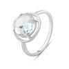 Silver Ring with Natural Topaz 3.713ct (2089513) 2.7 Gr. 925 Samples