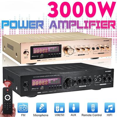 FM USB SUNBUCK 2000W 110В/220В bluetooth5.0 Аудио Усилитель Мощности Домашний Кинотеатр amplificador Audio с Пультом Дистанционного Управления Поддержка