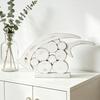 Decorative Wooden Fish Ornaments Hollow Design Coastal Style Fish Desktop Decoration Rustic Beach Style