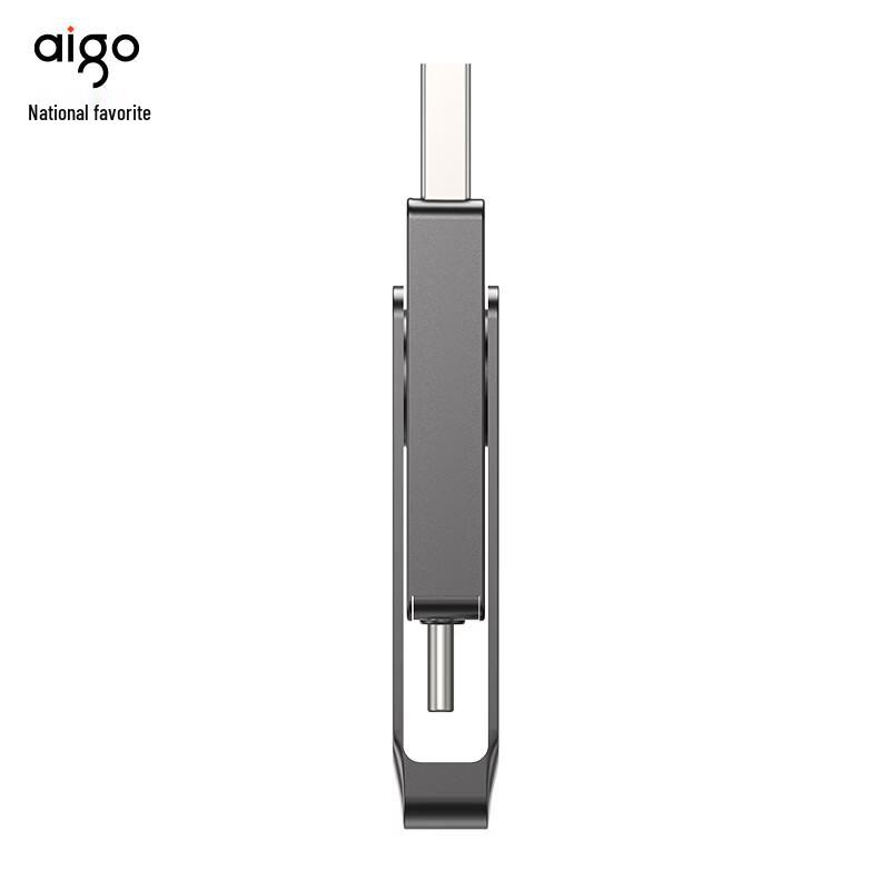 Высокоскоростная флеш-накопитель aigo USB 3.2 с двойным интерфейсом
