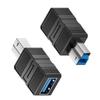 Адаптер USB3.0 B (папа) на A (папа/мама) Конвертер на Type C для быстрой передачи данных между устройствами