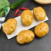 Foam Fake Potatos Simulation Bubble Fruits & Vegetables Emotion Arrangement Scenes Props Simulation Potato X 5Pcs