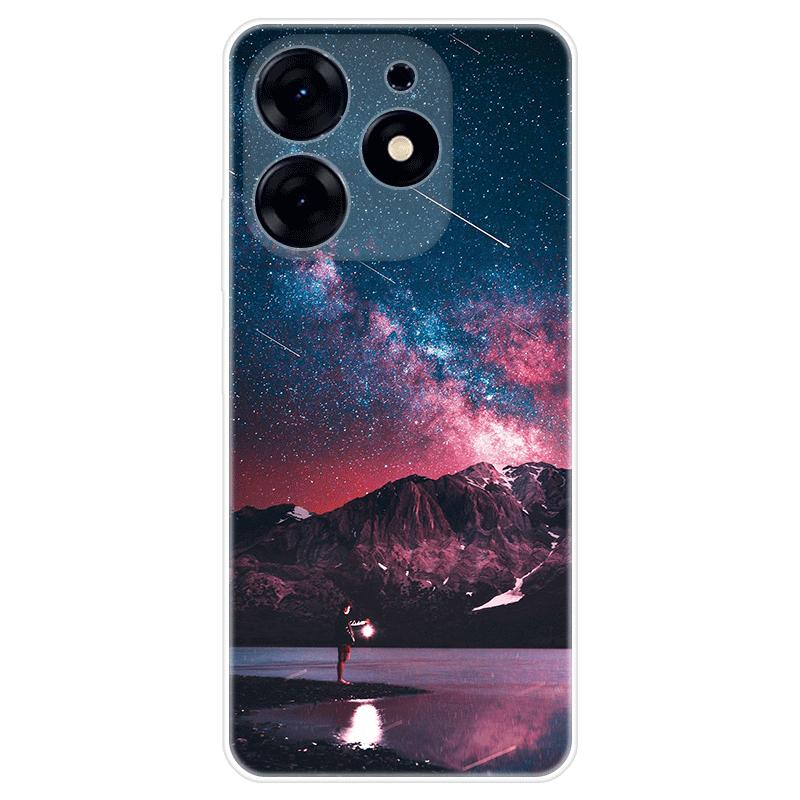 Для Tecno Spark 10 Pro Spark10 чехол Мягкая силиконовая задняя крышка модный чехол для телефона с мультяшным рисунком