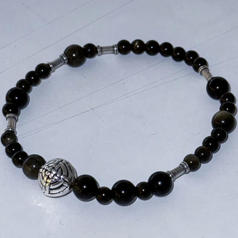 Easy Thingz Obsidian Bracelet