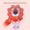 Kid Cartoon Basketball Shooting Frame-Hanging Sports Toy Basketball Stand Indoor Outdoor Use for Parent Child Interaction & Play