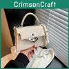 Colored Solid Square Single Shoulder Crossbody Bag Women Handbag Fashion Gift
