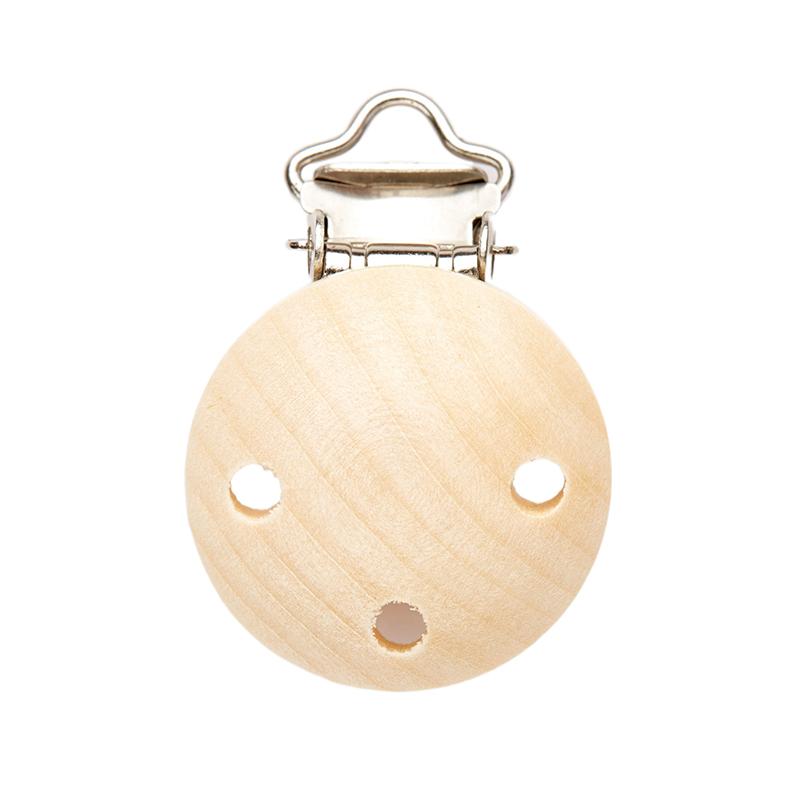 Деревянные детские зажимы для пустышек, держатель для пустышек из бука, симпатичный зажим для прорезывания зубов у младенцев, зажимы для пустышек своими руками, аксессуар